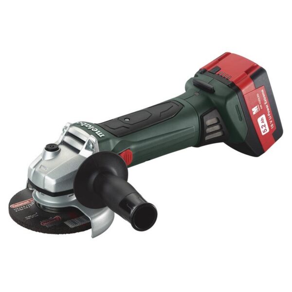 13. Aku-uhlová brúska – Metabo W 18 LTX 150mm