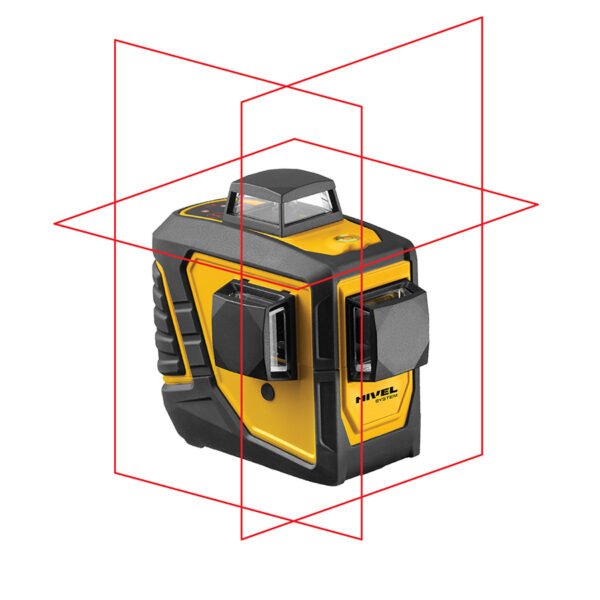 02. Krížový laser Nivel – CL3D + senzor CLS-3